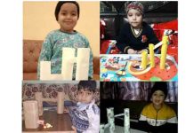 जिग जैग क्रोसवे गतिविधि के माध्यम से बच्चों ने जाना मुश्किलों में राह बनाना dips