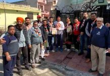 चुनाव प्रचार अभियान में उतरे राजेंद्र बेरी के बेटे अंशुल बेरी, वार्ड नंबर 7 में किया प्रचार Anshul