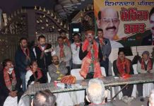 कांग्रेस ने जालंधर वेस्ट का विनाश किया, हम विकास करेगें : मोहिंदर भगत, स्वर्गीय पूर्व पार्षद कमल शर्मा के परिवार और समर्थकों ने किया मोहिंदर भगत जिताने का ऐलान destroyed