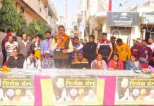 आप सरकार बनने पर आम आदमी को मिलेगा उसका अधिकार: दिनेश ढल्ल, बीएसएफ कालोनी से भी मिला समर्थन