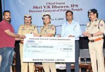 कोरोना के दौरान शहीद हुए पुलिस जवानों को DGP ने दी श्रद्धांजलि, पीड़ित परिवारों को दी वित्तीय सहायता TRIBUTES