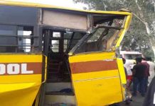 बड़ा हादसा! ट्रक ने School Bus को मारी टक्कर, एक छात्र की मौत dasuya