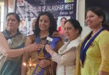 डाइटीशियन मोनीषा सिक्का बनी Inner Wheel Club जालंधर वेस्ट की प्रधान Monisha
