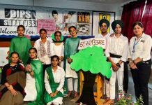 डिप्स स्कूल में मनाया गया वन महोत्सव सप्ताह Van