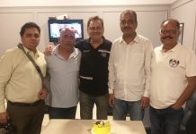 जिमखाना क्लब में मनाया गया मनु बाहरी का बर्थडे