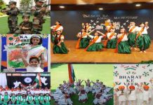 इनोसेंट हार्टस में 75वें आजादी के अमृत महोत्सव जश्न की धूम 75