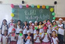 राखी बना कर लेटर लिख कर डिप्स के बच्चों ने अपने भाई-बहनों के प्रति अपना प्रेम किया व्यक्त expressed