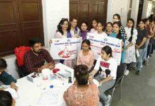 इनर व्हील क्लब जालंधर वेस्ट ने HMV कॉलेज में लगाया एनीमिया अवेयरनैस एवं HB टेस्टिंग कैंप Anaemia
