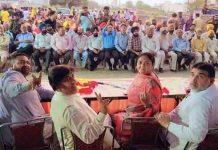 जालंधर के धीना गांव में भी चला ‘झाड़ू’, ‘आप’ को समर्थन देने का किया वादा महिलाओं को दी गारंटी भी जल्द पूरी करेगी मान सरकार: राजविंदर कौर थियाड़ा jalandhar