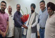 स्माल स्केल इंडस्ट्रीज के चेयरमैन दलवीर सिंह ढिल्लों ने लेदर कांप्लेक्स जालंधर में व्यापारियों के साथ की बैठक – कहा, ‘आप’ सरकार व्यापारियों की अपनी सरकार small