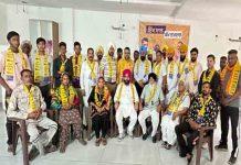 फिल्लौर हल्के के कांग्रेसी परिवारों ने सरपंच हरकंवल सिंह के नेतृत्व में थामा ‘आप’ का झाड़ू aap