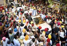 सीएम मान ने ‘आप’ प्रत्याशी सुशील रिंकू के पक्ष में हलका नकोदर में किया रोड शो, पंजाब में भ्रष्टाचार और माफिया खत्म किया, पिछली सरकारें उन्हें संरक्षण देती थी – मान CM