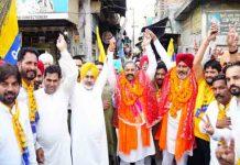कैबिनेट मंत्री हरपाल चीमा, डॉ. बलजीत कौर और लालजीत भुल्लर ने ‘आप’ प्रत्याशी सुशील रिंकू के पक्ष में जालंधर के विभिन्न इलाकों में किया रोड शो jalandhar