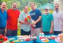 जिमखाना क्लब जालंधर में मनाया मोनू पुरी का ‘बर्थ-डे’ gymkhana