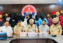 जालंधर देहात पुलिस ने किया डकैत गिरोह का पर्दाफाश, 8 अरेस्ट, SSP मुखविन्द्र भुल्लर ने किया खुलासा – मनीला में बैठा फाईनांसर चला रहा था गिरोह jalandhar