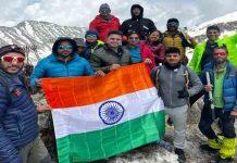 जालंधर के युवाओं ने 14,248 फीट “मिनक्यानी पास ट्रेक” पर सफलतापूर्वक की चढ़ाई youth