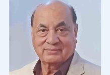 जालंधर – शनिवार को गीता मंदिर, अर्बन एस्टेट फेज़-2 में होगा रिशू झांजी, मोहित झांजी के पिता सुदेश झांजी का रस्म उठाला, sudesh