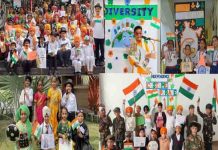 इनोसेंट हार्टस में देशभक्ति का माहौल : ‘मेरी माटी, मेरा देश’ के अंर्तगत करवाई जा रही गतिविधियाँ patriotic