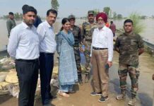 Kapurthala – DC कैप्टन करनैल सिंह ने सेना और NDRF टीमों के साथ राहत कार्यों के संबंध में किया विचार dc