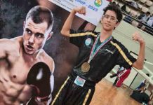 national kick boxing championship-2023 में जालंधर के Saket Bedi ने जीता gold saket