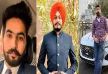 हाईवे पर स्विफ्ट डिज़ायर-ट्राली मे भीषण टक्कर, कार के परखच्चे उड़े, तीन दोस्तों की मौत, जालंधर की है कार mishap