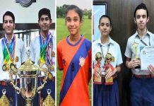 Innocent Hearts के Students द्वारा फुटबॉल, बैडमिंटन और टेबल-टेनिस चैंपियनशिप में उत्कृष्ट प्रदर्शन excellent