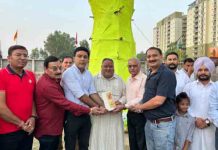 NGO वारियर्स ग्रुप ने Jalandhar Heights में धूमधाम से मनाया दशहरा पर्व, हमें अपनी बुराईयों के अंत करना चाहिए- मंगल सिंह ngo