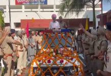 DIG बने IPS Rajpal Sandhu को कपूरथला पुलिस ने फूलों की वर्षा कर दी यादगार विदाई – देखें वीडियो kapurthala