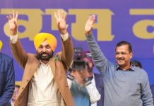 बादल परिवार के गले में एक और हार का ’हार’ डाल दो – CM Bhagwant Mann ने की बठिंडा निवासियों से अपील, पिछले 75 सालों में किसी भी सरकार ने बठिंडा के विकास के लिए इतना बड़ा पैकेज नहीं दिया- अरविन्द केजरीवाल cm
