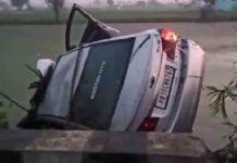 फगवाड़ा में बड़ा हादसा! नहर में गिरी कार, परिवारक के दो सदस्यों की मौत car
