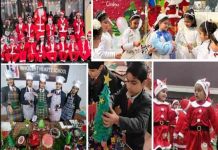 Innocent Hearts के Innokids के बच्चों ने बड़े उत्साह से मनाया Christmas little