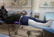 बड़ी खबर! छत से कूदा तस्कर, तुड़वा बैठा टांग, देखें वीडियो jumped