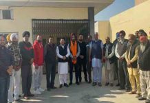 ਪਿੰਡ ਜੰਡੂ ਸਿੰਘਾ ਪਹੁੰਚੇ ਸੇਵਾਮੁਕਤ ਐਸ.ਐਸ.ਪੀ. ਰਾਜਿੰਦਰ ਸਿੰਘ, congess