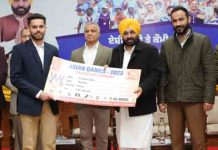 नशों के खिलाफ खेल सबसे कारगर हथियार : CM Bhagwant Mann ; 168 पदक विजेताओं को 33.83 CR के नकद इनाम बाँटे distributed