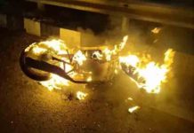 जालंधर में बड़ा हादसा! मर्सिडीज़-बाइक में भीषण टक्कर, जिंदा जले बाइक सवार 2 युवक punjab