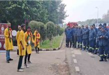 HPCL- Mittal Energy Ltd. गुरु गोबिंद सिंह रिफाइनरी में सडक सुरक्षा सप्ताह आयोजित hpcl