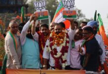 सुशील रिंकू, शीतल अंगुराल के भाजपा जॉइन करने पर जालंधर में BJP का रोड शो road