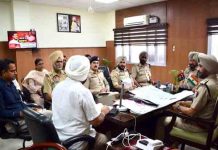 Kapurthala : चुनावों में शराब सप्लाई पर रहेगी नज़र, SP सर्बजीत राय ने एक्साइज अधिकारियों से बैठक कर दिए निर्देश police