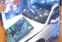 Delhi : तेज रफ्तार Mercedes का कहर, कचौड़ी की दुकान में घुसी कार, कई लोगों को रौंदा, देखें Video mercedes