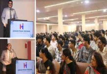 इनोसेंट हार्ट्स में ग्यारहवीं कक्षा के छात्रों के लिए इंडक्शन कार्यक्रम innocent