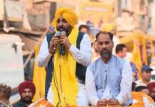 जालंधर में CM Bhagwant Mann का रोड शो, उमड़ा जनसैलाब, आप प्रत्याशी की जीत तय punjab