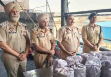 पंजाब – बार्डर रेंज में इतने CR के ड्रग्ज़ पुलिस ने किए नष्ट, DIG Rakesh Kaushal ने किया खुलासा destroyed