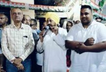 Jalandhar : ब्लॉक प्रधान दीपक शर्मा मोना ने करवाई कांग्रेसी प्रत्याशी के समर्थन में जब्रदस्त रैली block