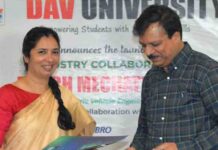 डीएवी यूनिवर्सिटी और एल एंड टी ने भारत का पहला बीटेक मेक्ट्रोनिक्स प्रोग्राम किया लॉन्च dav