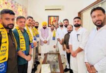 जालंधर में आप को मिली बढ़त, SC कमीशन पंजाब के सदस्य राज कुमार मलोई साथियों सहित आप में शामिल jalandhar