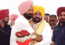 लगातार बढ़ता ‘आप’ का परिवार! Sukhbir Badal को छोड़ CM Bhagwant Mann के गले लगे Dimpi Dhillon gidderbaha