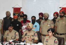 हाईवे पर 70 KM तक पीछा कर जालंधर देहात पुलिस ने पकड़े जग्गू भगवानपुरिया के गुर्गे, 5 वेपन बरामद police