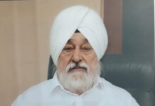 दु:खद! तेजिंदर बिट्टू के पिता सरदार हरकृष्ण सिंह का निधन, वीरवार सुबह होगा अंतिम संस्कार