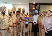 पंजाब पुलिस के पदौन्नत हुए SP’s से मिलकर DGP गौरव यादव ने दी शुभकामनाएं, कही ये बात dgp