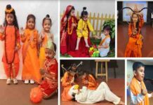 इनोसेंट हार्टस में हर्षोल्लास से मनाया गया विजयादशमी पर्व vijayadashami